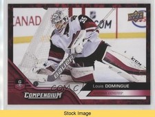 2016-17 Upper Deck Compendium Red Louis Domingue #16 READ 9jq