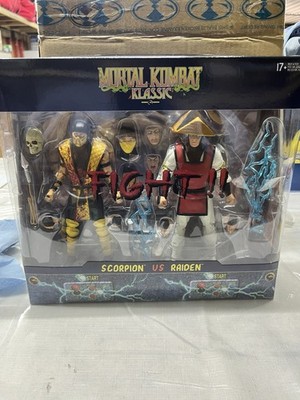 McFarlane Toys: Mortal Kombat Klassic: Scorpion vs Raiden 7'' Figure