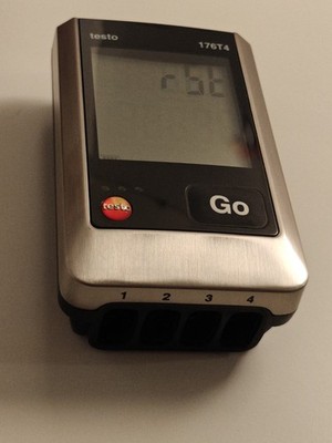 Testo 176-T4 Temperatur-Datenlogger, USB, 4 Eingangskanäle
