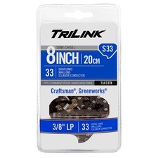 Chain Pre-Cut Loop 33 Dl 3/8" Lp, .050", Semi-Chisel Reduced Kickback 15033TK