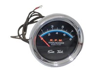Vintage Sun Tachometer 8000 Rpm St-602 12 V 8 Cyl Muscle Car Tach Hot Rat Rod