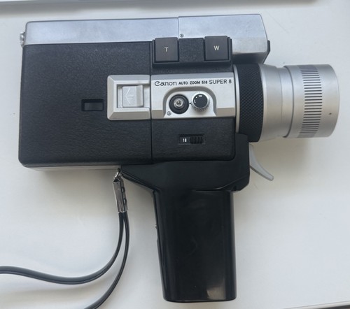 Canon Auto Zoom 518 Super 8 8mm Movie Camera Vintage UNTESTED AS IS! - Bild 2 von 5