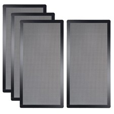  4 Pack 280x140mm PC Case Dust Mesh Filter, Magnetic Frame Computer Fan Dust