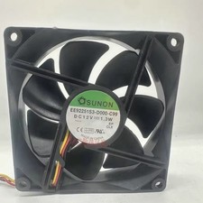 SUNON EE92251S3-D000-C99 12V 1.3W 9CM 3-Wire Silent Cooling Fan