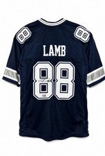 CeeDee Lamb Signed Dallas Cowboys #88 Autographed Promo Football Jersey w/COA