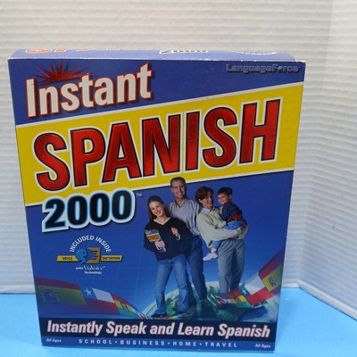Language Force Spanish Instant Language 2000  PC Windows 95/98