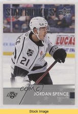 2021-22 Upper Deck AHL Star Rookies Jordan Spence #147 READ s9z