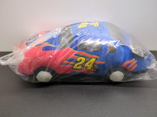 Jeff Gordon Race Car Plush 24 NASCAR Stuffed Animal 18” Brand New Sealed - Picture 2 of 7