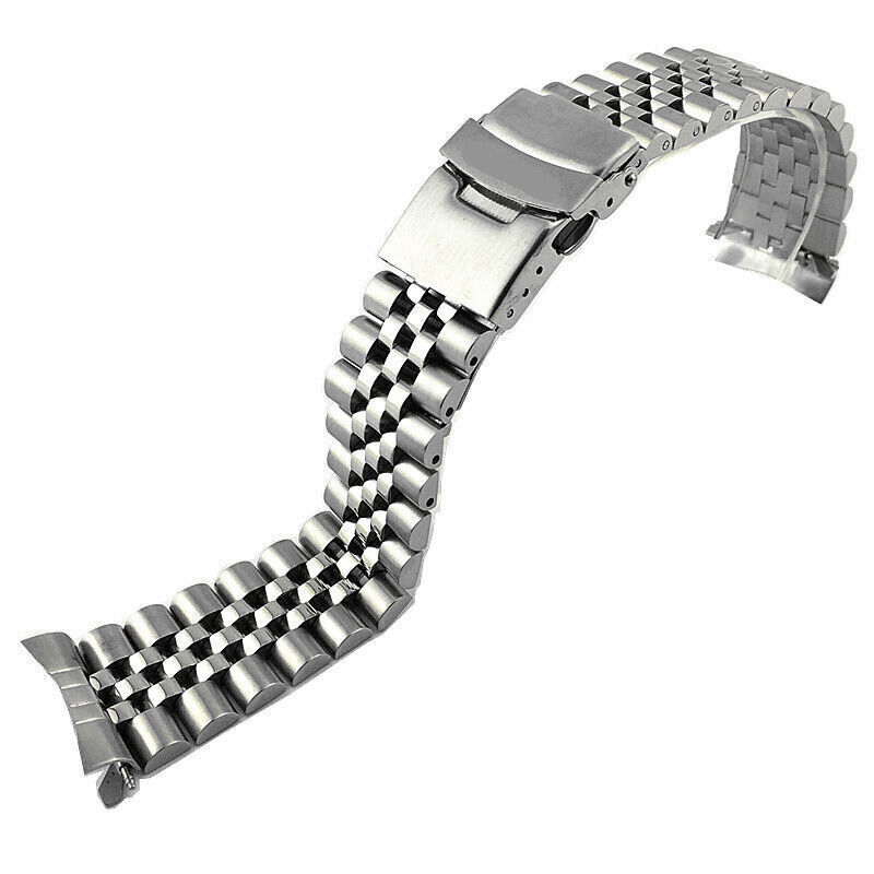 20mm Jubilee For Seiko Presage Sharp SARX089 SPB227J1 Watch Band Solid Steel