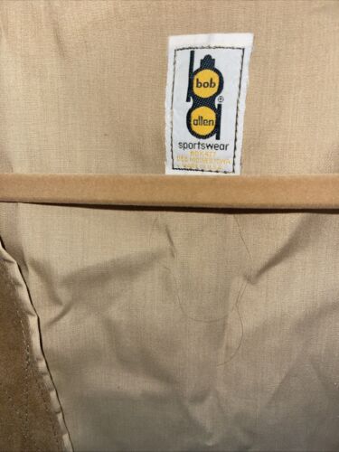 Vintage Bob Allen Vest Shooting Hunting Bird Mens XL Adult 70s 80s Trap - Picture 4 of 11