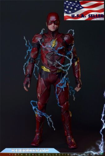 BY-ART 1/6 Modellino maschio The Flash Thunderbolt BY-020 set completo ❶USA❶ - Foto 1 di 18