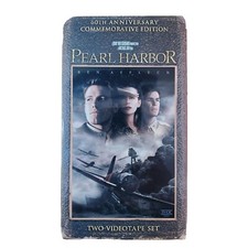 Pearl Harbor VHS, 2001, 2-Tape Set, 60th Anniversary Edition, New Free Shipping
