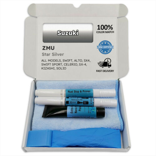 Penna vernice argento ZMU STAR SILVER per Suzuki SWIFT ALTO SX4 SPORT CELERIO SX 4  - Foto 1 di 4