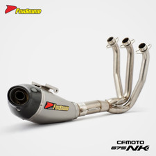 Produktbild - CFMOTO 675SR / NK Unterboden Komplettanlage – Edelstahl, Passgenau