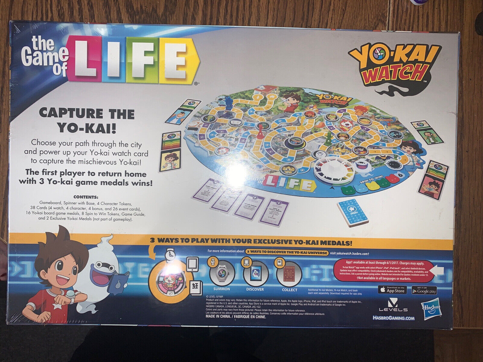  Hasbro Gaming The Game of Life: Yo-kai Watch Edition