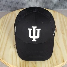 Indiana Hoosiers One-Fit NCAA Mesh Back Cap Fitted Hat Top Of The World One-Size