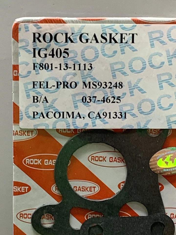 DNJ IG405 Engine Intake Manifold Gasket Fits vehicles listed on the chart below - Imagem 2 de 4
