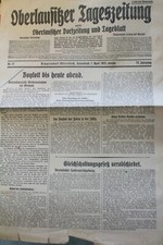 oberlausitzer tageszeitschrift wahl republik 1933 neugersdorf sachsen werbung BB