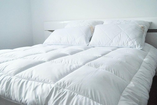 Pck of 2 WARM MERINO WOOL DUVET QUILT 2 IN 1 QUALITY - ALL TOG 4.5+8,10.5TOG - Afbeelding 4 van 7