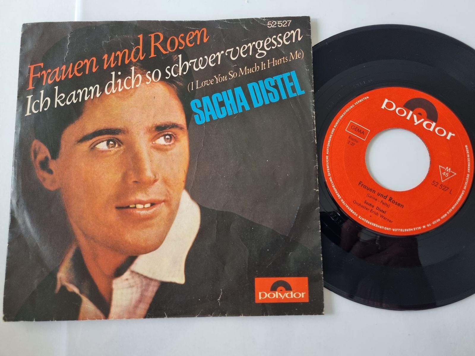 7"" Single Sacha Distel - Frauen und Rosen Vinyl Germany