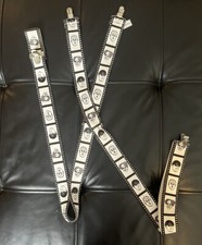 VTG 90s Three Stooges Suspenders Nyuk Curly Moe Larry TV Comedy