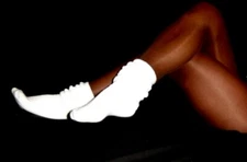 3 Tamara C  African American Skintone Mocha Open Toe Pantyhose Hooters Uniform