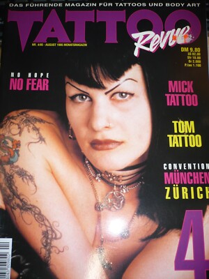 Tattoo Revue Nr.4 1995 Convention München Zürich Body Art David Kotker Ransho