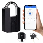 Fingerprint Padlock, Heavy Duty Locker Lock with APP Waterproof Biometric Smart