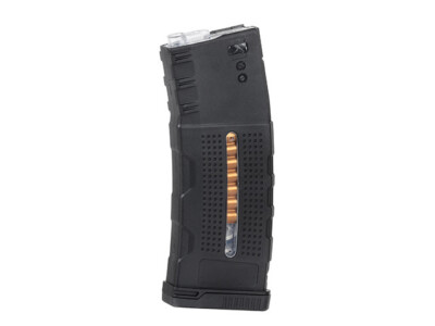Battleaxe Airsoft M4 Polymer Mid-Cap Magazin 150 BB AR15 Softair 6mm BB M16
