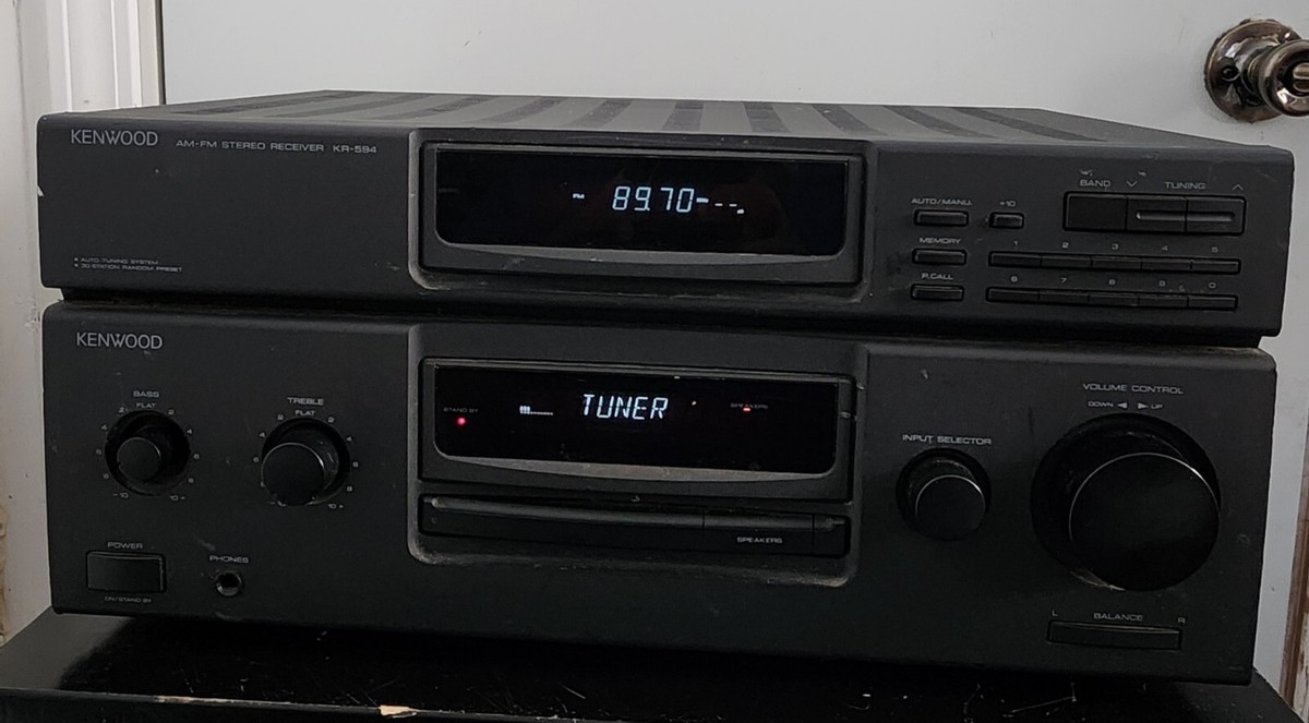 Kenwood KR-594 Commercial AM/FM Stereo Receiver - NO REMOTE | eBay