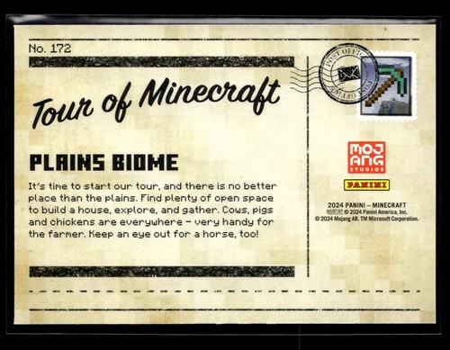 2024 Panini Minecraft - White Base Cards #1-#221 - Updated 7/2 - Picture 345 of 443