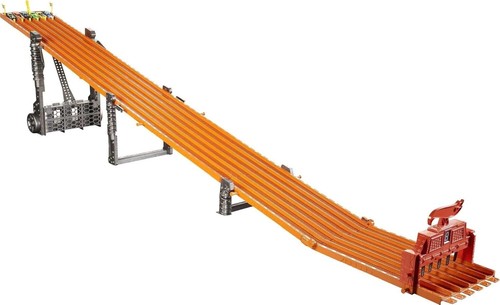 Licensed HOT WHEELS - SUPER 6-LANE RACEWAY Track Playset Lights & Sounds 6 Cars - Picture 8 of 8
