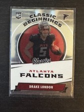 2022 Panini Classics Classic Beginnings Drake London #CB-9 (RC) Falcons