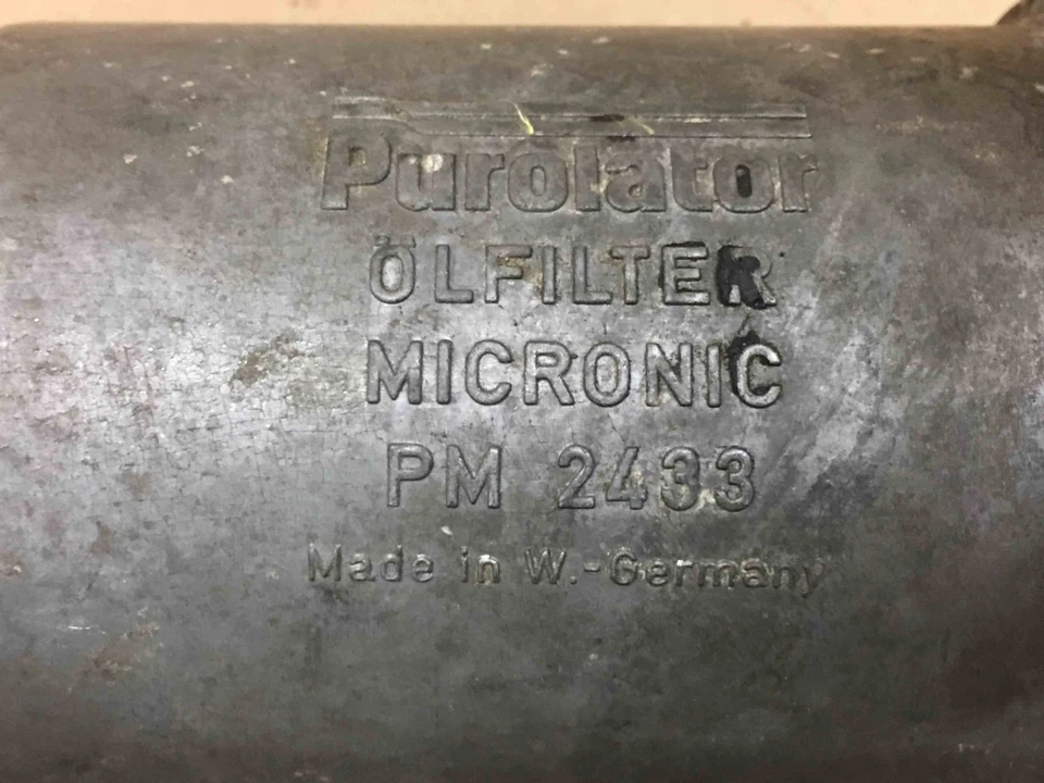 OEM BMW M30 E23 733i 735i КОРПУС МАСЛЯНОГО ФИЛЬТРА PUROLATOR КАНИСТРЫ PM2433 ОРИГИНАЛЬНЫЙ - Изображение 2 из 4