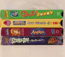VHS Lot of 4 Kids Tested and Work Mixed Rando...