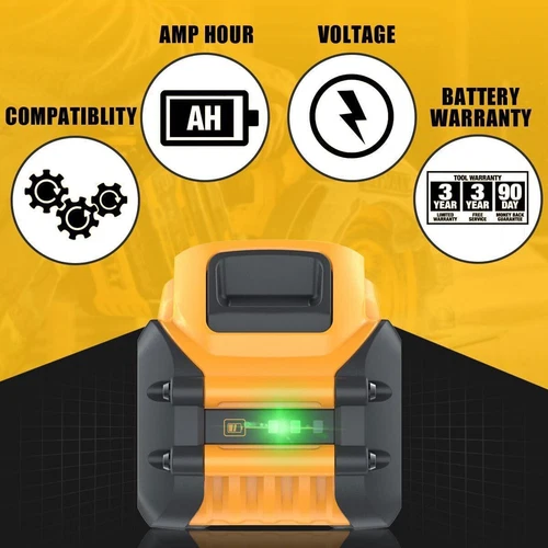 2Pack For DEWALT FLEXVOLT 20V/60V MAX 12.0Ah Lithium-lon Battery DCB609-2 DCB612 - Picture 13 of 13