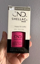 CND Shellac UV Gel Polish - HAPPY GO LUCKY - 0.25 oz
