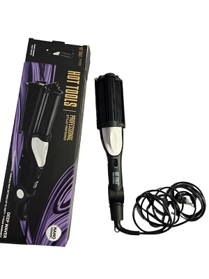 Hot Tools Pro Artist Nano Ceramic Deep Waver For Beachy Waves