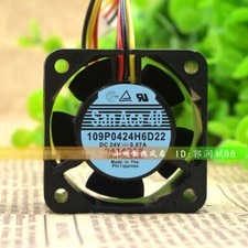 1 pcs sanyo 109P0424H6D22 4020 DC24V 0.07A 4CM inverter cooling fan