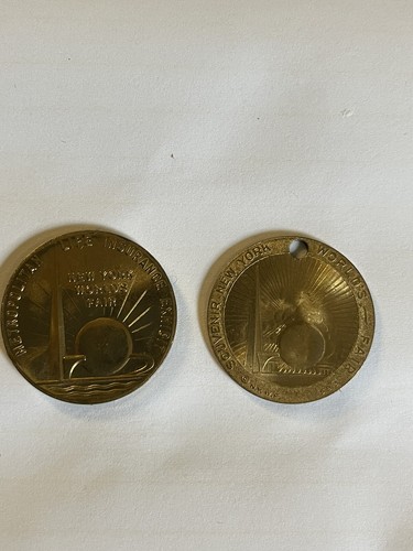 1939 Works Fair Tokens, Billy Rose’s Aquacade, Metropolitan Life Ins Co