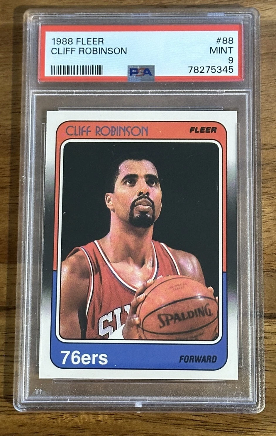 Cliff Robinson trading card
