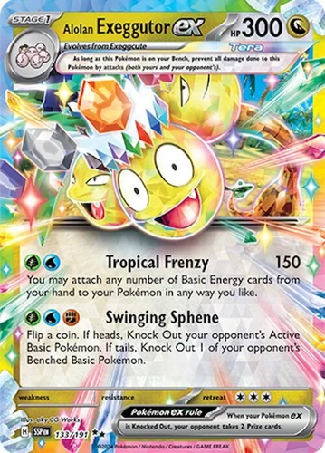 Alolan Exeggutor Ex 133/191 Sv08: Surging Sparks