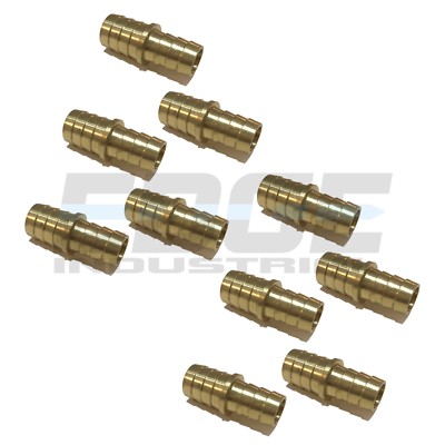 5 Raccordi Ottone Gomito 5/16 Tubo X 1/8 NPT – Per Carburante/Aria/Acqua - Foto 2