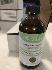 Lemon Eucalyptus 4 oz Ola Prima Premium  Quality Essential Oil With Dropper New