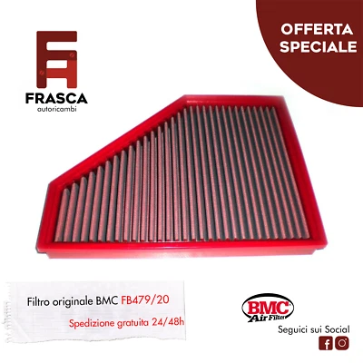 BMC AIR FILTER Filtro Aria Sportivo BMC BMW 3 Coupe 320d 177 CV 325d 204 CV 330d 245 CV