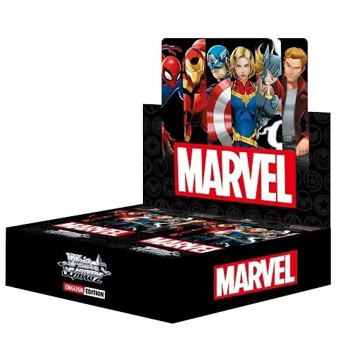 Weiss Schwarz ASIAN EXCLUSIVE ENGLISH Edition MARVEL Booster Box FACTORY SEALED^ - Picture 1 of 1
