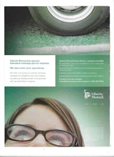 Liberty Mutual Car Insurance "Learn Return" Program for Teachers 2009 Print Ad