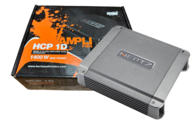 Hertz Compact Power HCP-1D D-Class Mono Bass Amplifier 700W RMS x1 @ 2-Ohm