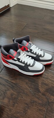 PUMA Rebound Joy Men's Sneakers in Asphalt Grey, Size 8.