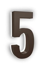7 Inch LED House Numbers ABS-Polymer Premium Quality Backlit LED 5000K Illumi...